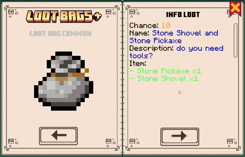 image 5 for Loot Pack + Add-ons (1.20) - MCPE/Bedrock Mod