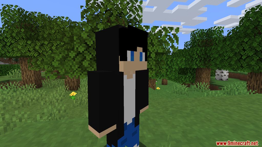description_7 Otako Mod 1.20.1 - Анимированные персонажи, оружие и сущности