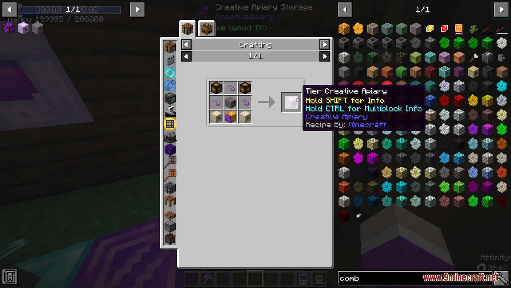 image 10 for Creative mode of apiary (1.16.5) - House of bees