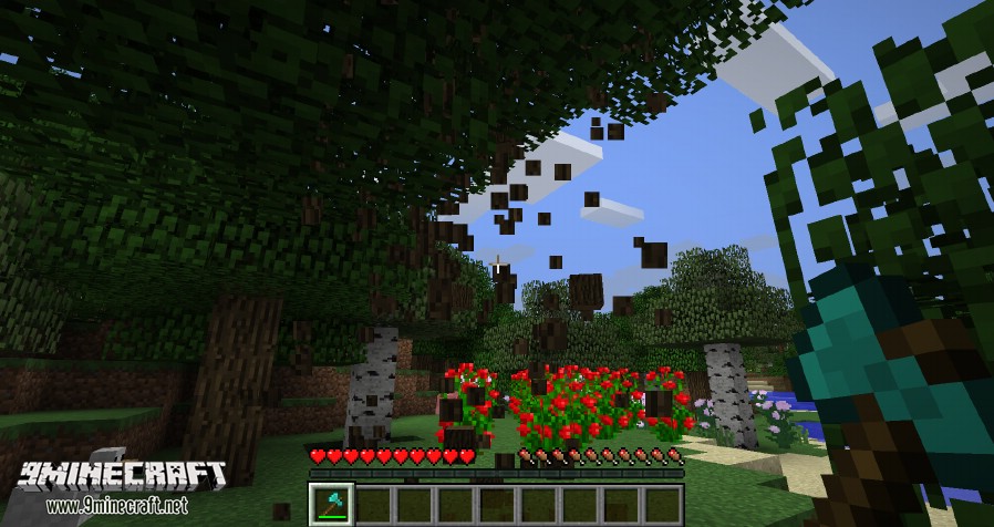 image 8 for Reap Mod (1.20.5) - cosecha automática de árboles, agricultura automática