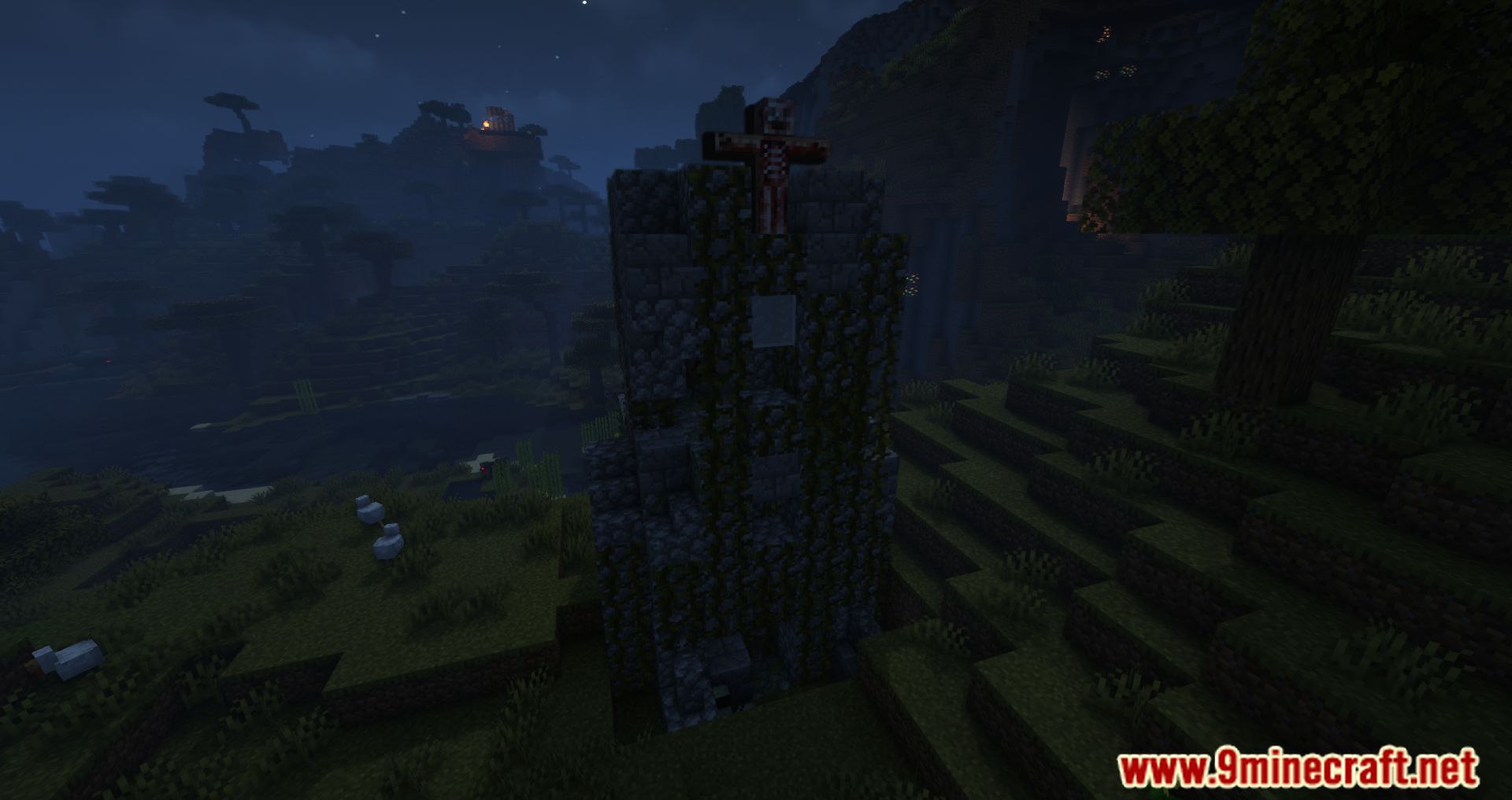 description_11 Mod Horror Elements - creating blood in Minecraft