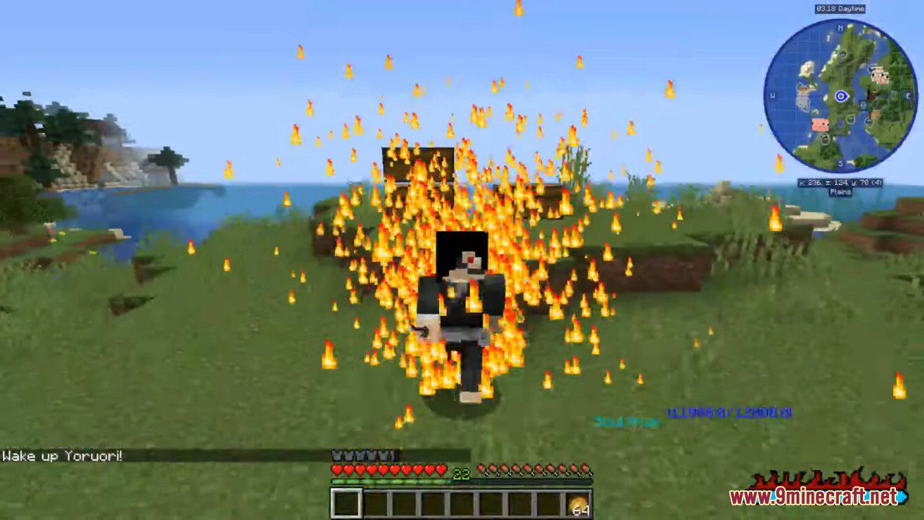 description_6 Bleach Vibes Mod (1.16.5) - Mod for the anime 