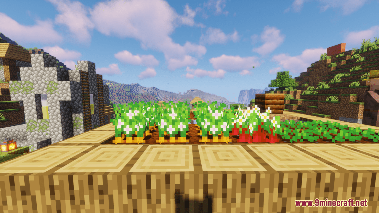 description_1 Twilight's Flowering Crops Resource Pack (1.19.4, 1.19.2) - текстур-пак