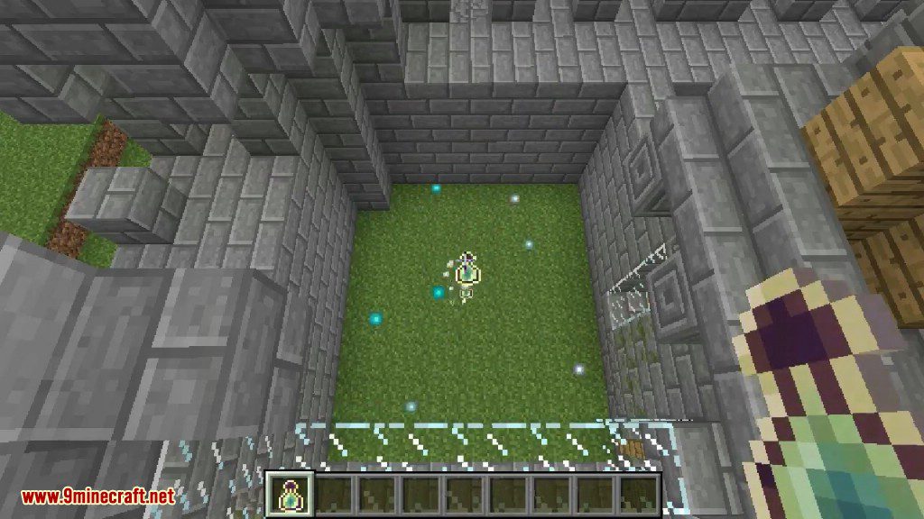 description_8 Clumps Mod (1.20.4) - Clumps orbs into XP to reduce lag.