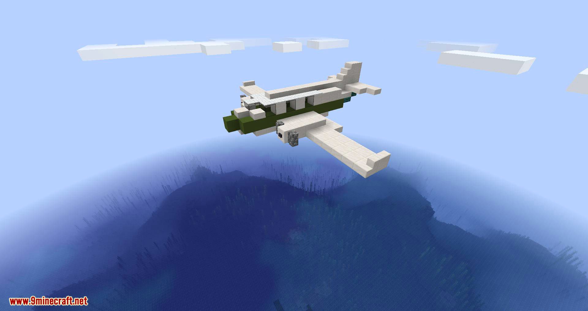 description_3 Mo' Structures Mod - летающие замки, пирамиды в джунглях и многое другое