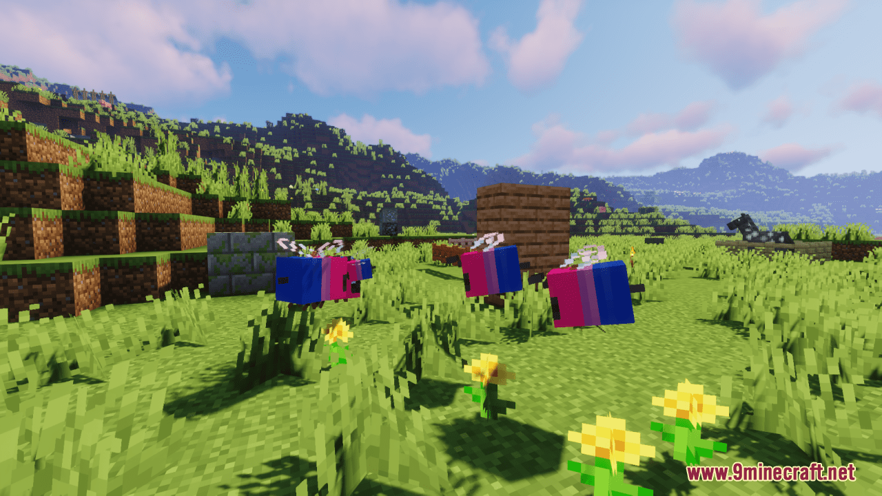 description_5 Pride Resource Pack (1.20.4, 1.19.2) - текстурный пакет