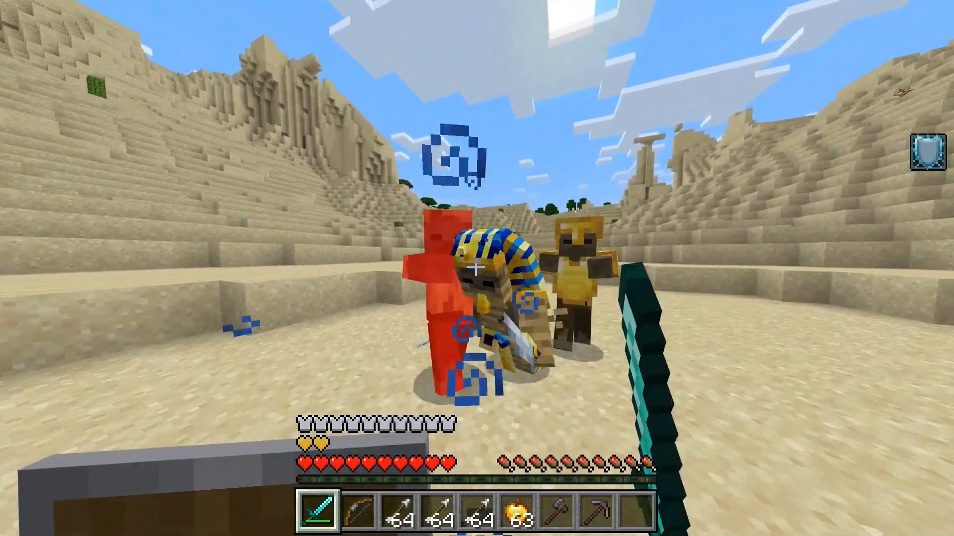 image 4 for  Дополнение Mummy Boss (1.20) - MCPE/Bedrock Mod