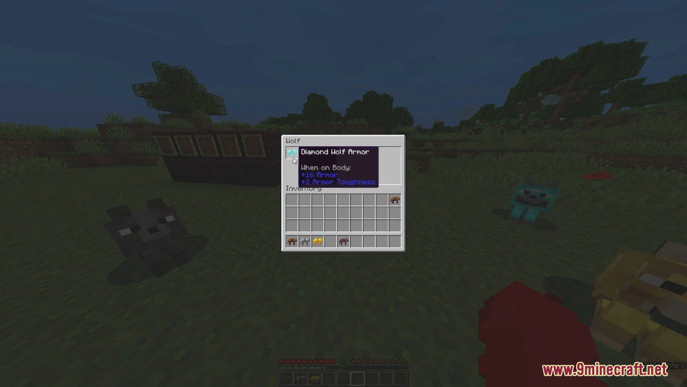 description_8 RevampedWolf Mod (1.20.4) - Reworked gang of wolves
