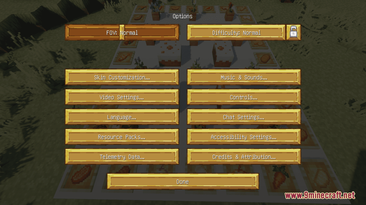 description_0 Green Valley Resource Pack (1.20.4, 1.19.4) - текстурный пакет