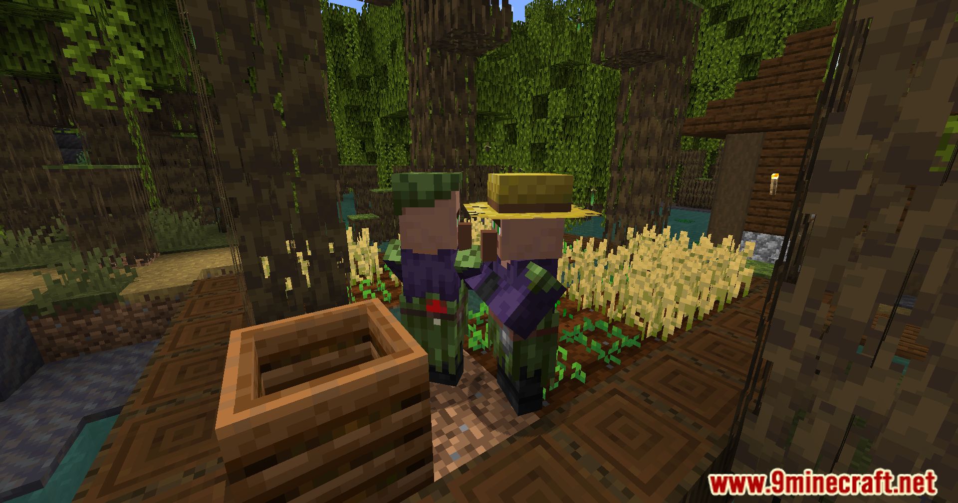 description_14 Emerald Craft Mod 1.20.1 - расширенные профессии сельских жителей и т.д.!