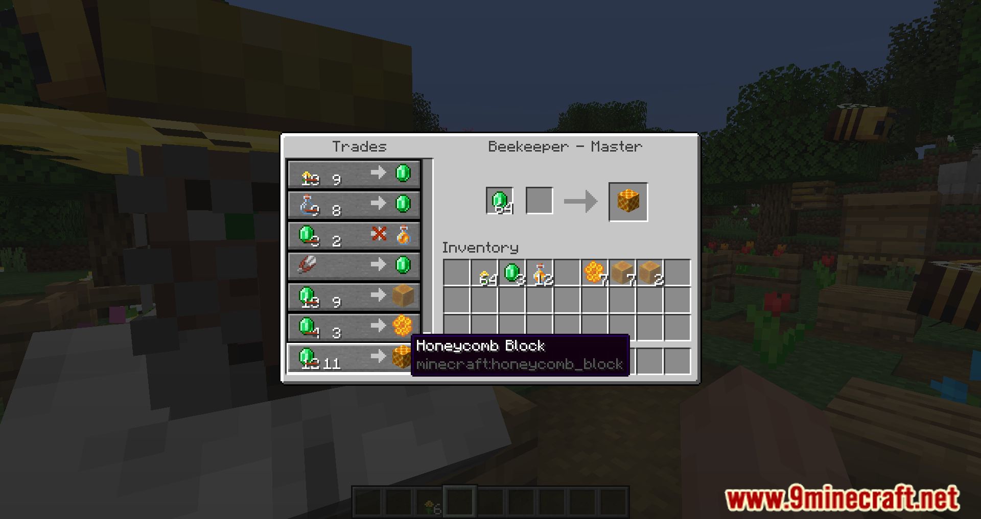 description_14 Beekeeper Hut Mod (1.20.4) - дополнение для Friends & Foes Mod