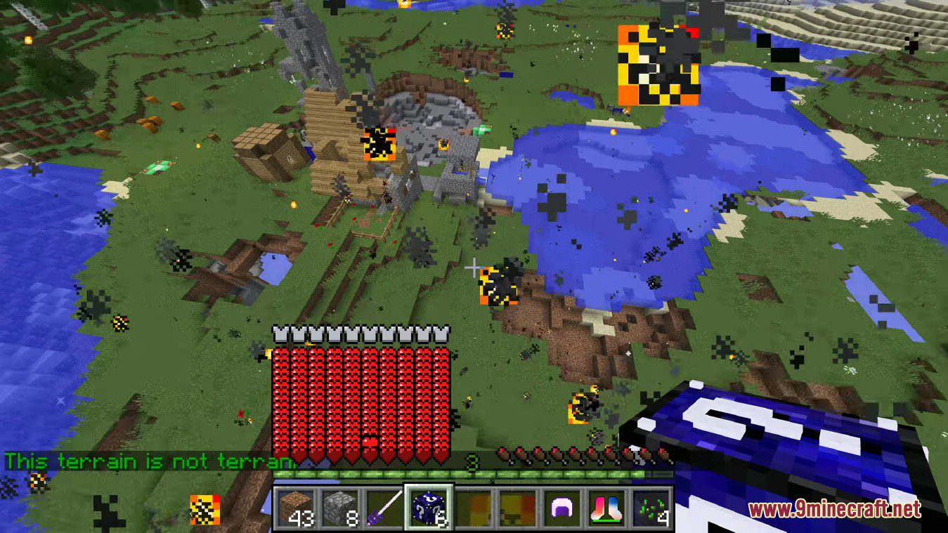 description_16 Life Lucky Block Mod (1.8.9) - Супер VIP выпадение предметов