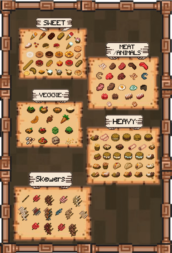 image 1 for Food Expanded V3 Add-on (1.20) - MCPE/Bedrock Mod