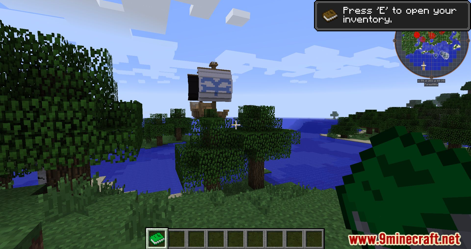 description_0 One Piece Craft Mod Pack (1.16.5) - ONE PIECE IS REAL!!!!