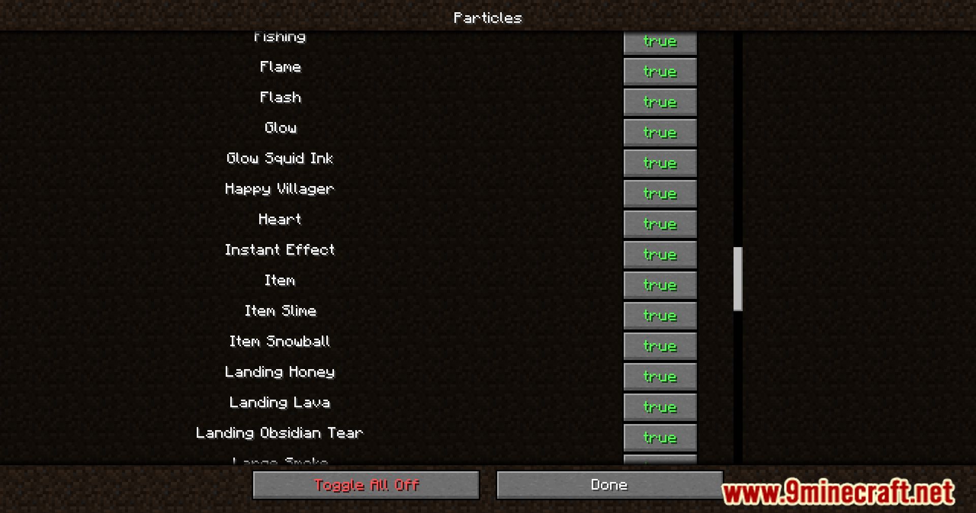 image 6 for Particle Lock Mode (1.20.4) - cleaner and smoother