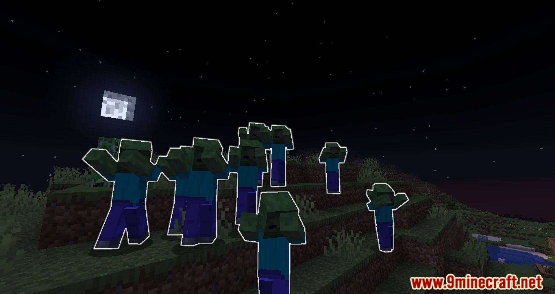 description_9 Monsters In The Closet Mod (1.20.4) - No more sleepless nights
