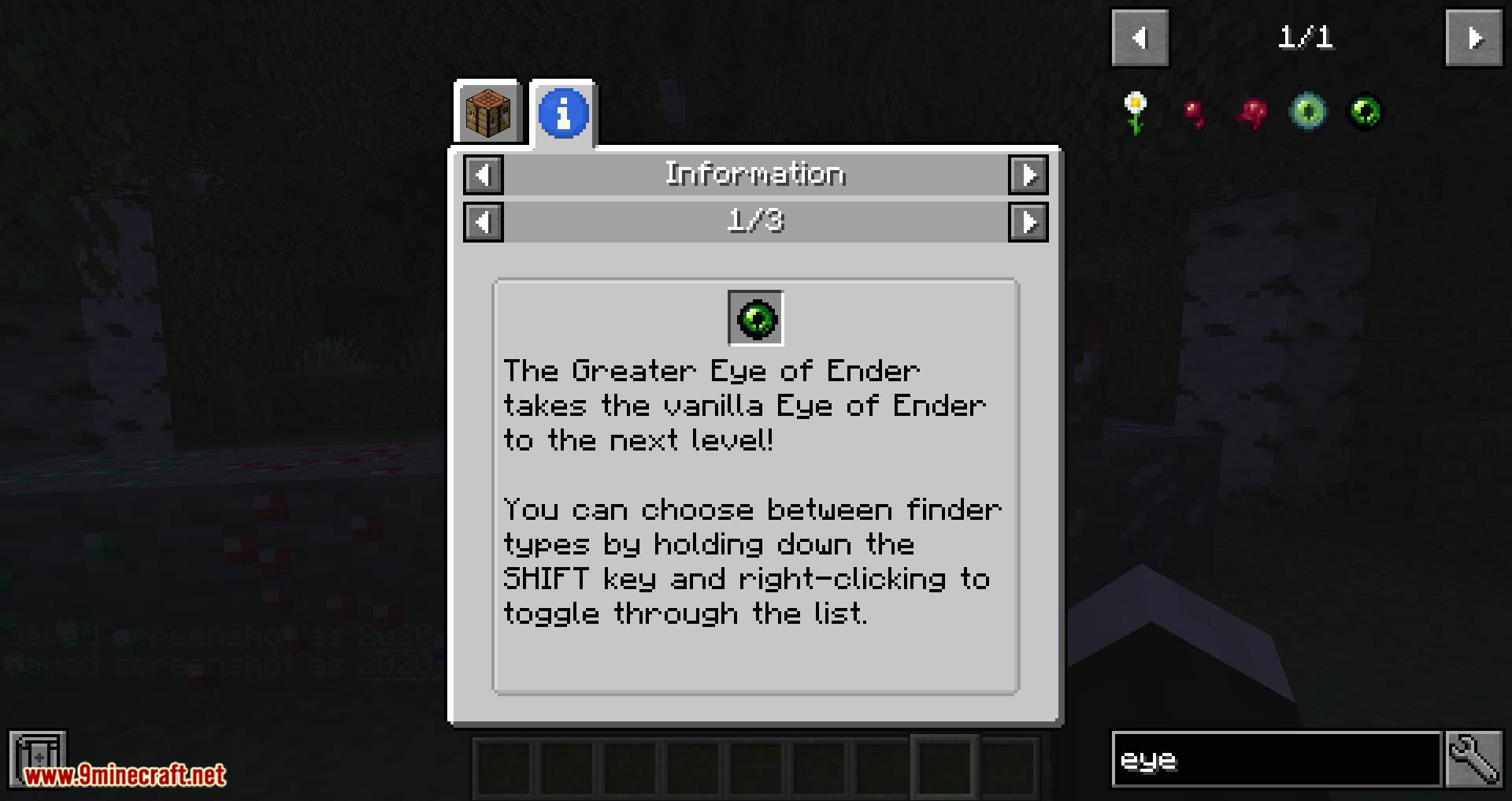 image 4 for Greater Eye of Ender Mod (1.20.5) - глаз Эндера нового уровня