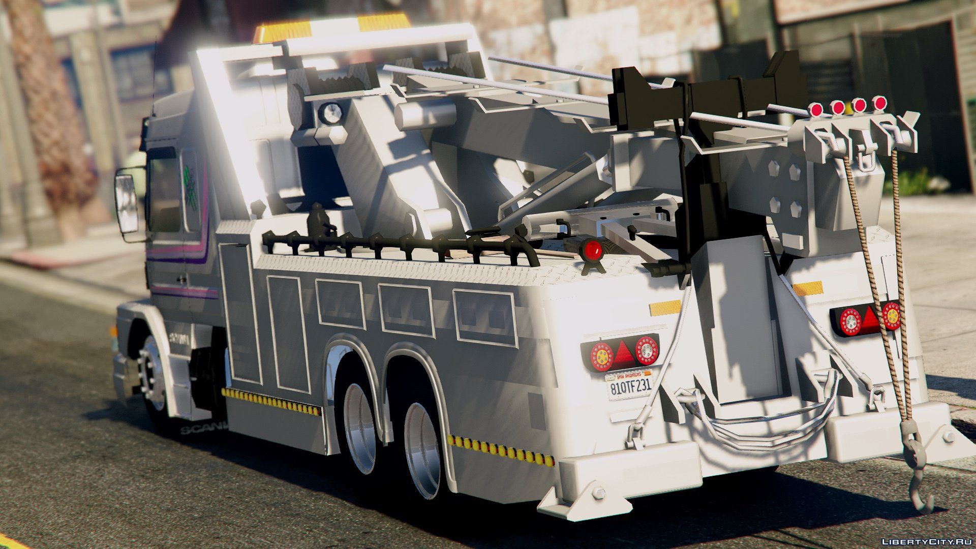 Download the mod Scania 113H Functional winch 4x6 auto for GTA 5 for free  from the DLCfun site