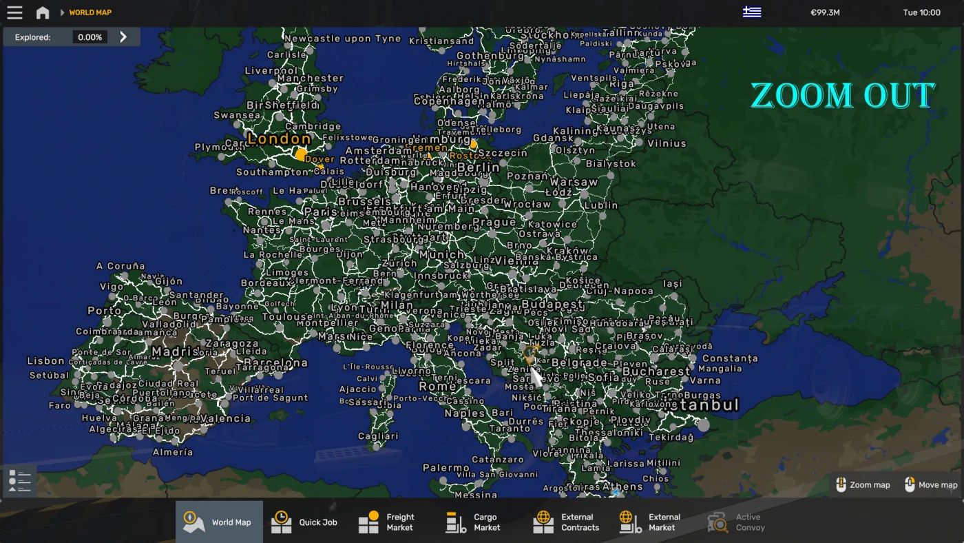 The world background map ets2 1.53