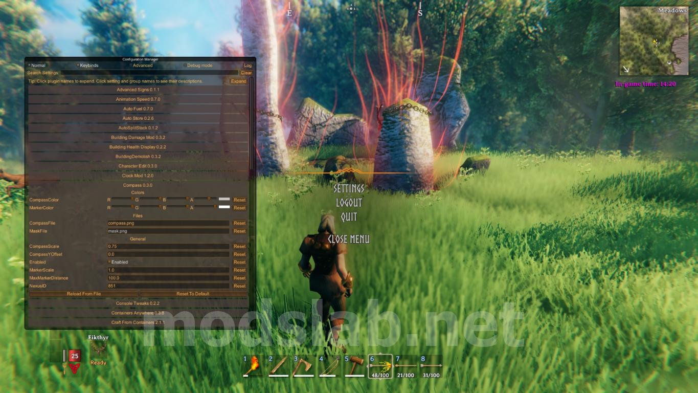 image 5 for Mod Compass/Compass version 1.3.0 for Valheim